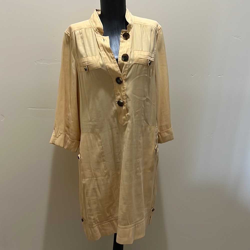 Chicos yellow dress size 2